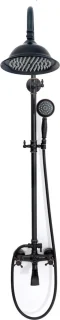 Rea Retro Regendouche Zwart 150cm