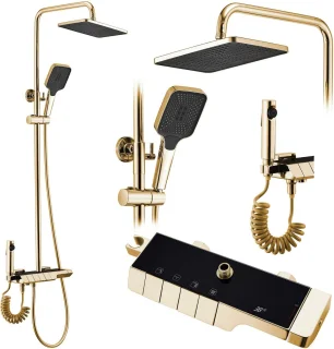 Rea Rob Regendouche 115cm Goud