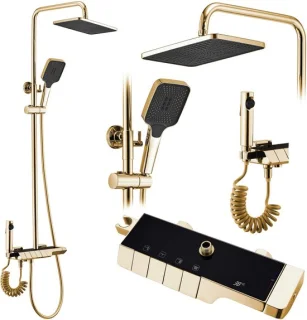 Rea Rob Regendouche 115cm Goud
