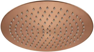 Rea - ronde douchekop Js-p014brg 30cm Brush Copper