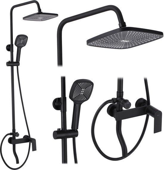 Rea Storm Regendouche 136cm Zwart