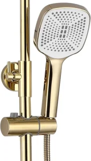Rea Storm Regendouche Goud 136 cm