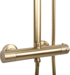 Rea Tom Regendouche 120cm Geborsteld Goud