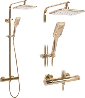 Rea Tom Regendouche 120cm Goud