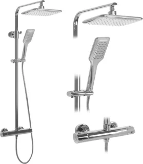Rea Tom Regendouche 120cm Grijs