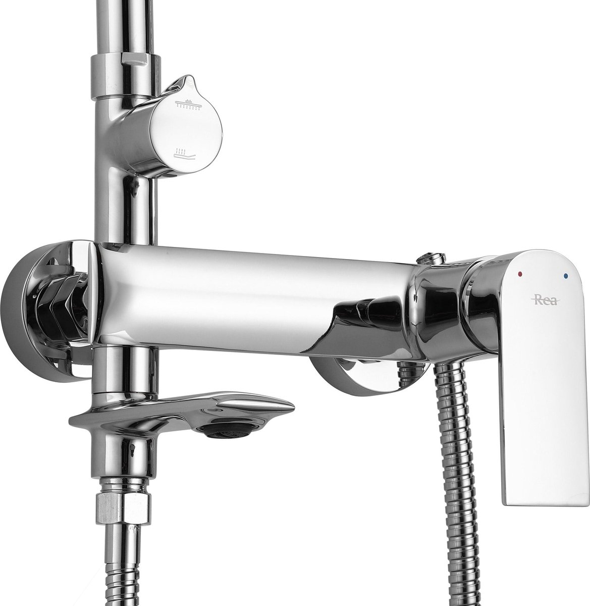 Rea Veneta Regendouche 136cm Grijs