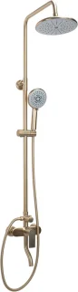 Rea Verso Regendouche 143,5cm Geborsteld Goud