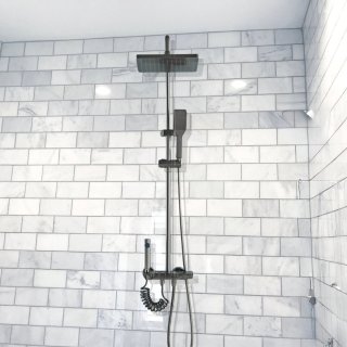 Recalma Regendouche Douchesysteem met Thermostaatkraan Metallic