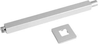 Rechte Regendouche Arm 30 cm Chroom