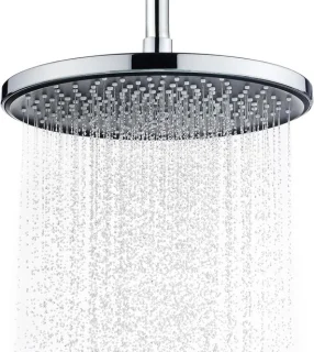 Regendouche 254 mm chroom