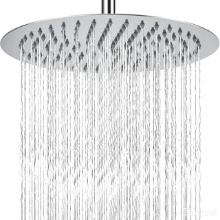 Regendouche 30cm chroom ShopVlot