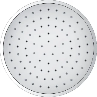 Regendouche ABS 20cm Chroom/Grijs