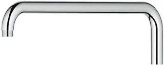 Regendouche arm chroom