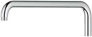 Regendouche arm - douchesysteem onderdeel - 200mm hoofd - chroom