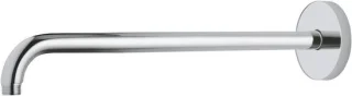 Regendouche arm zilver 378 mm