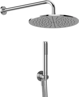 Regendouche Armatuurpakket 30 cm Chroom