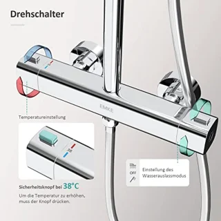 Regendouche Douchekolom