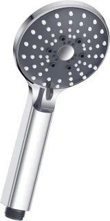 Regendouche Handdouche 26,8 cm Zwart Chroom