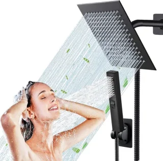 Regendouche met handdouche douchecombinatie