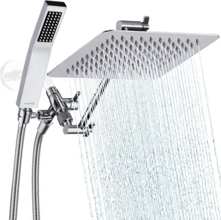 Regendouche met handdouche set