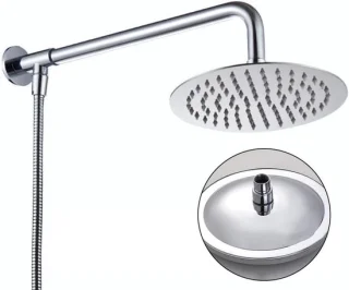 Regendouche Overhead Douche Systeem 400 mm Chroom