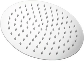 Regendouche Ronde 30x30 cm Plafondmontage Zilver