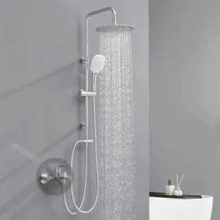 Regendouche set 25 cm zonder kraan