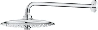 Regendouche set 380 mm chroom