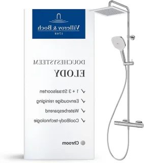Regendouche Set Compleet Chroom