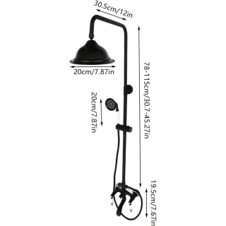 Regendouche Set – Douchepaneel