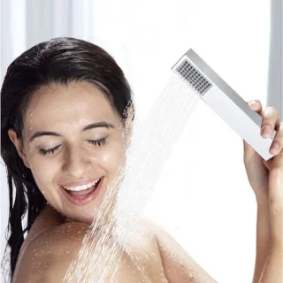 Regendouche set met mengkraan 12 inch chroom