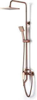 Regendouche set roségoud