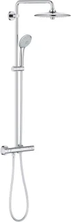 Regendouche Thermostaatkraanset 20 cm Chroom