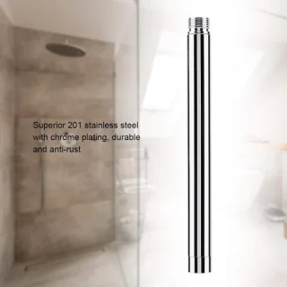 Regendouche verlengarm 20 cm RVS chroom
