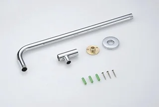 Regendouche vierkant 20,3 cm chroom