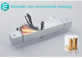 Regendouche Zilver Zonder Kraan