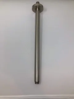 Regendouchearm Plafondmontage 16 inch - Geborsteld nikkel