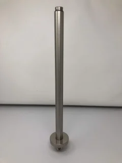 Regendouchearm Plafondmontage 16 inch - Geborsteld nikkel
