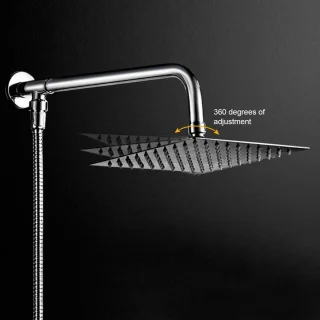 Regendouchecombinatie RVS 25 cm