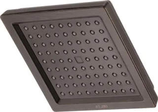 Regendouchehoofd 6,5-inch vierkant - Venetiaans brons