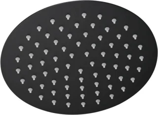 Regendouchekop 10 inch zwart