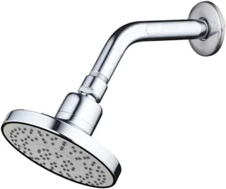 Regendouchekop 12 cm Chroom Grijs