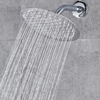 Regendouchekop 20 cm Chroom Bovenste douchekop