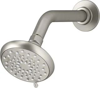 Regendouchekop 20 cm - Geborsteld nikkel