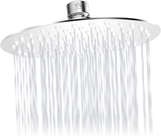 Regendouchekop 20 cm rond RVS