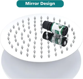 Regendouchekop 20 cm rond RVS