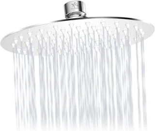 Regendouchekop 20 cm rond RVS