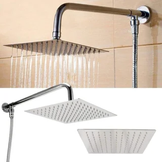 Regendouchekop 25 cm chroom