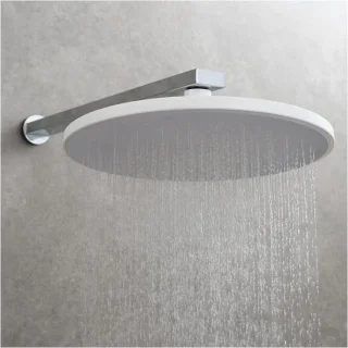 Regendouchekop 25 cm wit