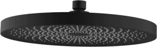 Regendouchekop 26 cm mat zwart